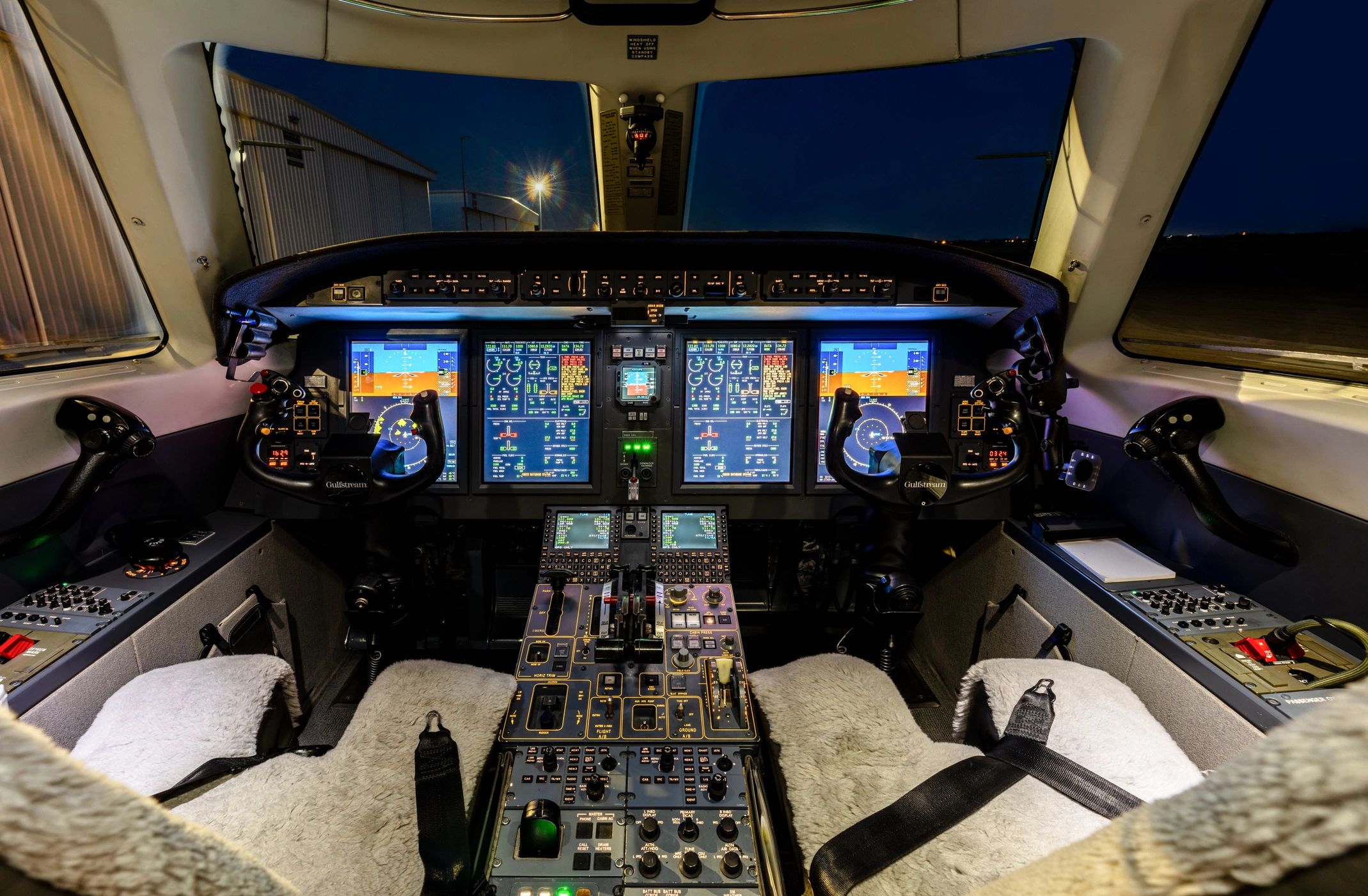 Instrument panel representing precision monitoring and situational awareness
